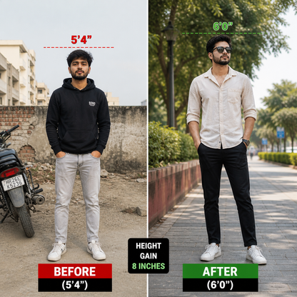 🧬 Grow Taller Naturally — Unlock Your Height Potential Formula 188cm