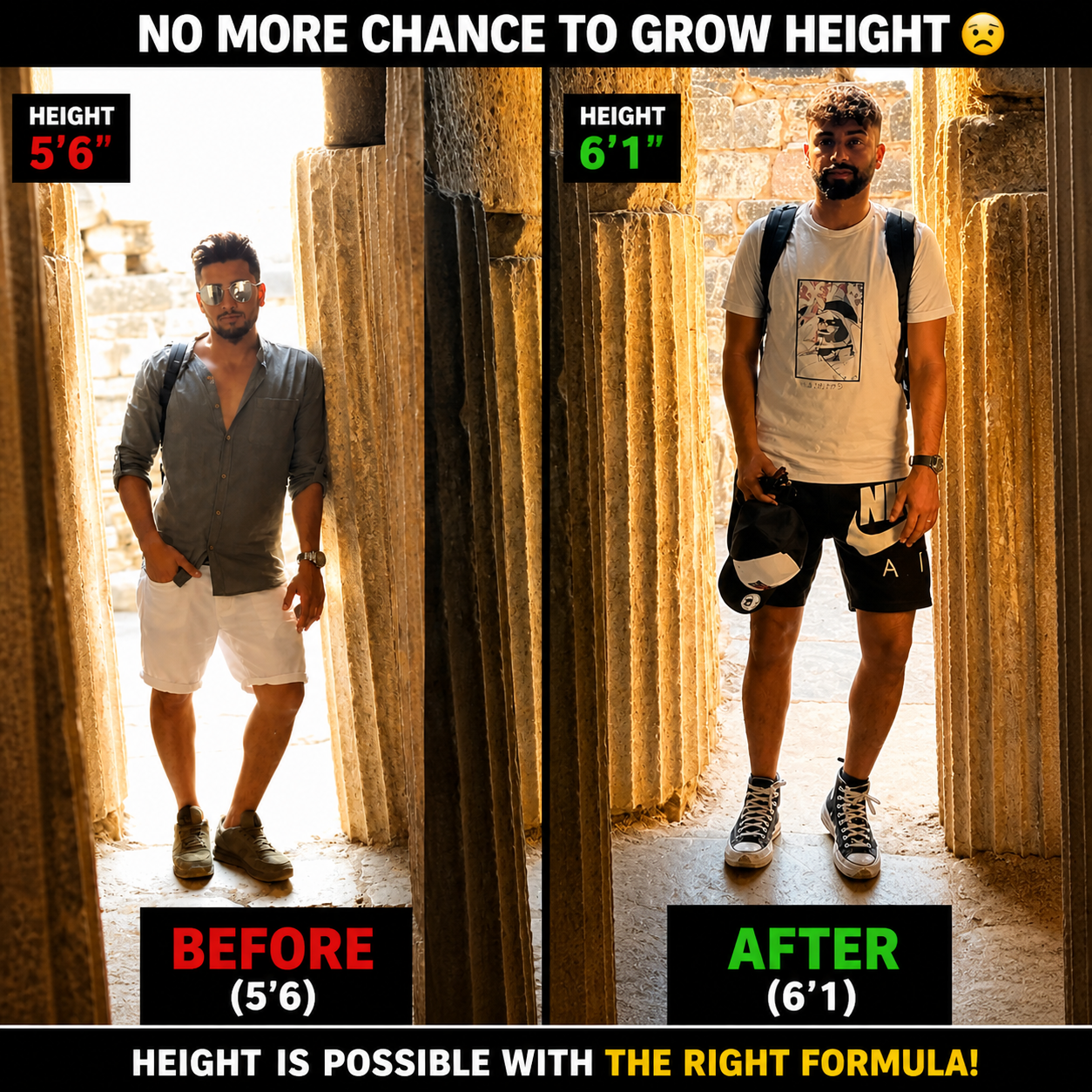 🧬 Grow Taller Naturally — Unlock Your Height Potential Formula 188cm
